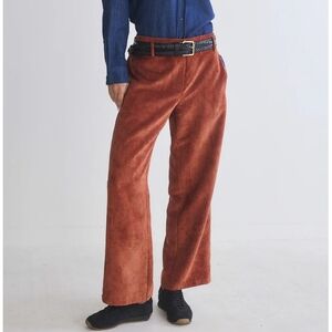 JNBY Brown Terracotta Corduroy Pants Women's Size 28